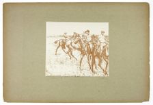 The Jockeys, 1889–90. Creator: Georges William Thornley