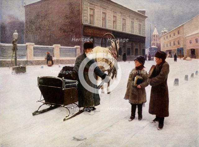 'The Joke', 1892, (1965). Creator: Nikolai Alekseevich Kasatkin.