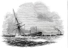 The John O'Gaunt "settling down", 1844. Creator: Unknown
