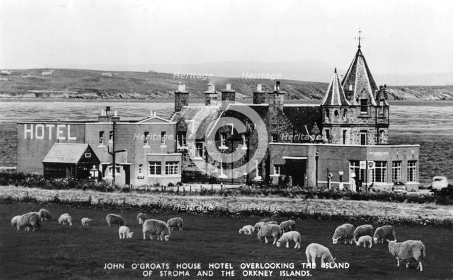 The John O'Groats House Hotel,  John O'Groats, Highlands, Scotland, early 20th century. Artist: Unknown