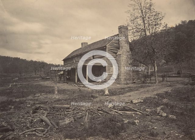 The John Ross House, Ringold, Georgia, 1860s. Creator: George N. Barnard.