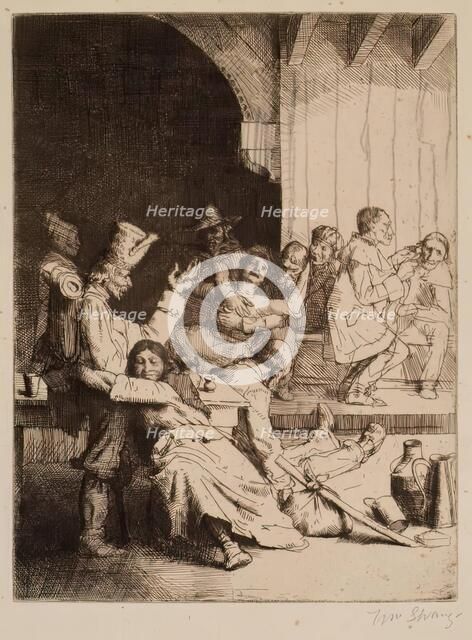 The Jolly Beggars, 1884. Creator: William Strang.