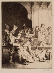 The Jolly Beggars, 1884. Creator: William Strang