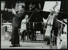 The Jonah Jones Quartet and Hank Jones, Newport Jazz Festival, Ayresome Park, Middlesbrough, 1978. Creator: Denis Williams
