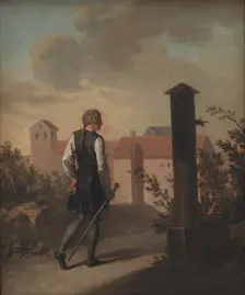 The Journey of Niels Klim to the World Underground, 1785-1786. Creator: Nicolai Abraham Abildgaard
