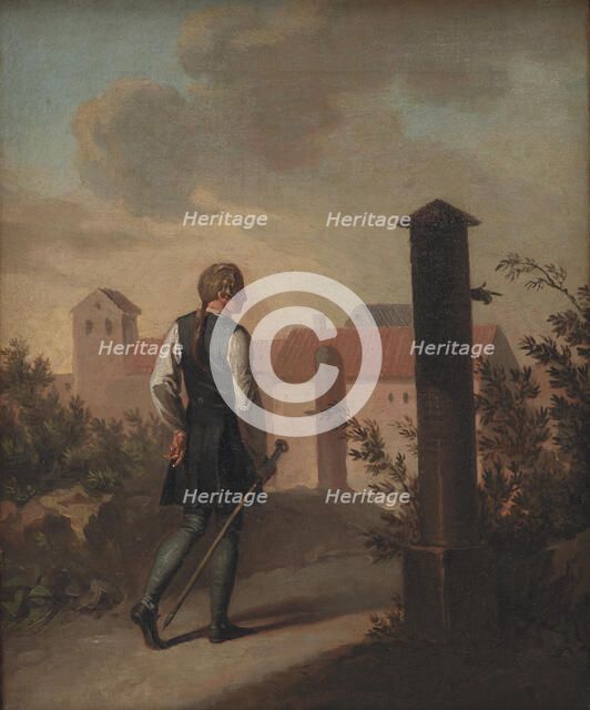 The Journey of Niels Klim to the World Underground, 1785-1786. Creator: Nicolai Abraham Abildgaard.