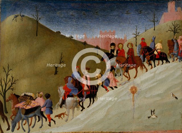 The Journey of the Magi, ca. 1433-35. Creator: Sassetta.