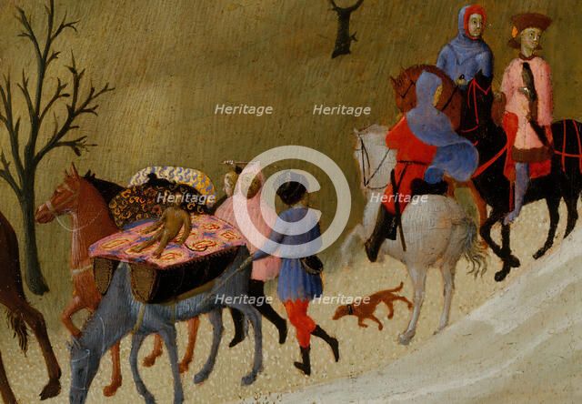 The Journey of the Magi, ca. 1433-35. Creator: Sassetta.