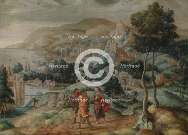 The Journey to Emmaus. Creator: Lucas Gassel.