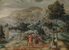 The Journey to Emmaus. Creator: Lucas Gassel