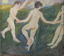 The Joy of Life, 1908-1915. Creator: Edvard Weie