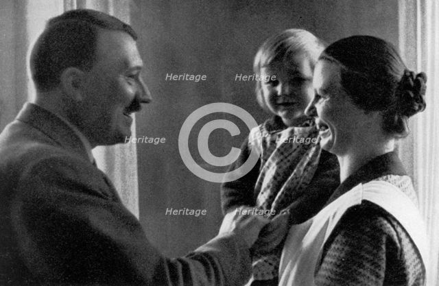 'The joy of motherhood', 1936. Artist: Unknown