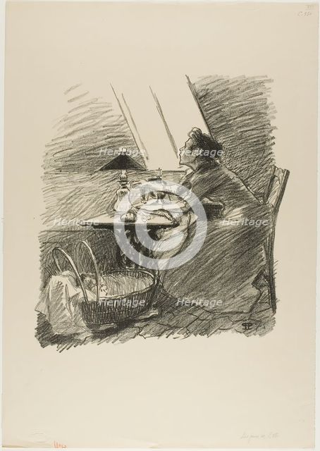 The Joys of Summer, May 1894. Creator: Theophile Alexandre Steinlen.