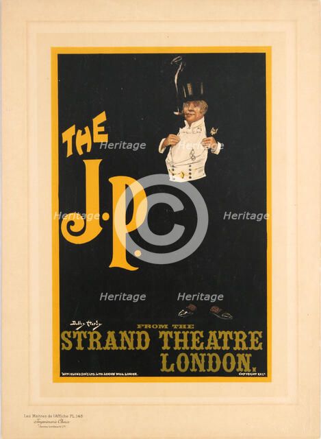 The J.P. from the Strand Theatre London, 1898. Creator: Hardy, Dudley (1866-1922).