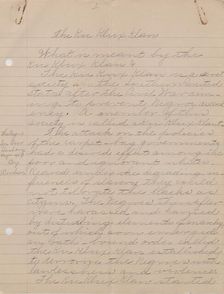 The Ku Klux Klan, 1940. Creator: Melinda O. Smith