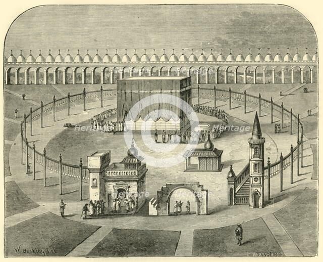 'The Kaaba, Mecca', 1890.   Creator: Unknown.