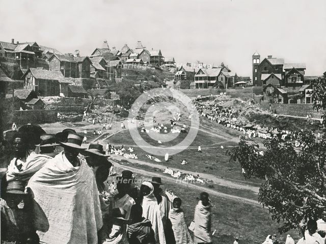 The Kabary Plain, Andohalo, Antananarivo, Madagascar, 1895.   Creator: Colonel Stewart.