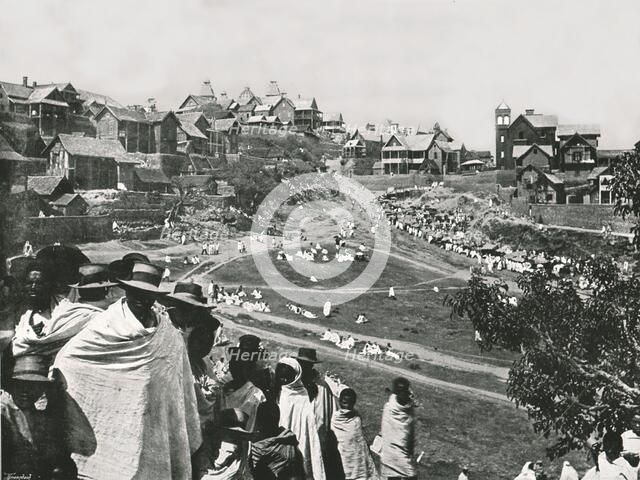 The Kabary Plain, Andohalo, Antananarivo, Madagascar, 1895.   Creator: Colonel Stewart.