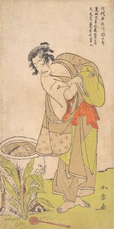 The Kabuki Actor Ichikawa Danjuro V, ca. 1773. Creator: Shunsho