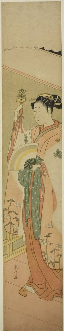 The Kagura Dance, c. 1768/69. Creator: Suzuki Harunobu