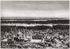The Kadhimiya, the holy city near Baghdad, from an aeroplane, Iraq, 1925. Artist: A Kerim