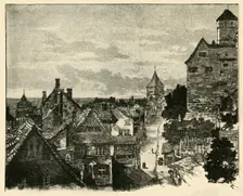 The Kaiserberg, Nuremberg 1890. Creator: Unknown