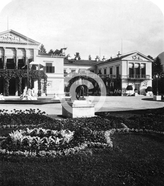 The Kaiservilla, Bad Ischl, Salzkammergut, Austria, c1900s.Artist: Wurthle & Sons