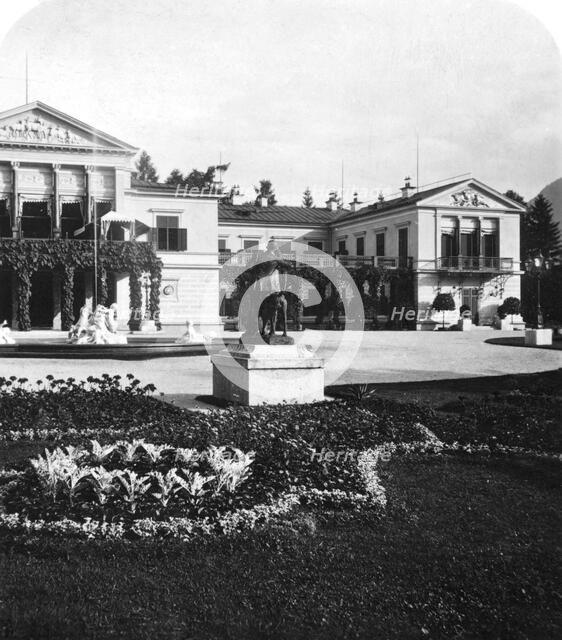 The Kaiservilla, Bad Ischl, Salzkammergut, Austria, c1900s.Artist: Wurthle & Sons