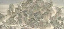 The Kangxi Emperor's Southern Inspection Tour, Scroll Three: Ji'nan to Mount Tai, datable to 1698. Creator: Wang Hui