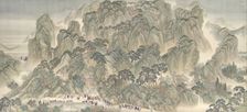 The Kangxi Emperor's Southern Inspection Tour, Scroll Three: Ji'nan to Mount Tai, datable to 1698. Creator: Wang Hui