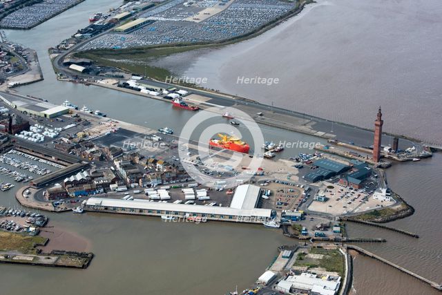 The Kasbah, The Dock Tower and Heritage Action Zone, Grimsby, Lincolnshire, 2019. Creator: Historic England.