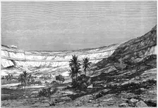 The Kasr-el-jebel Cirque, Syria, c1890. Artist: Charles Barbant