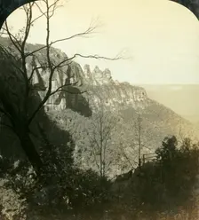 The Katoomba and Jamieson Basins, Blue Mountains, New South Wales Australia, 1908. Creator: George Rose