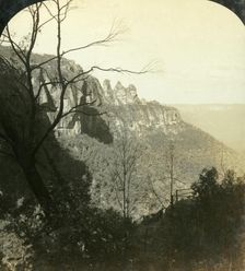 The Katoomba and Jamieson Basins, Blue Mountains, New South Wales Australia, 1908. Creator: George Rose