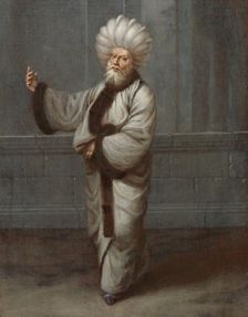 The Kazasker, Judge, c.1727-c.1730. Creator: Jean Baptiste Vanmour