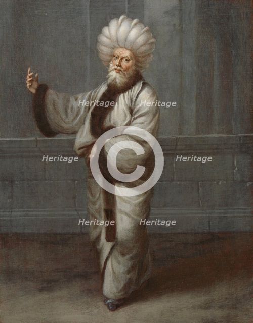 The Kazasker, Judge, c.1727-c.1730. Creator: Jean Baptiste Vanmour.