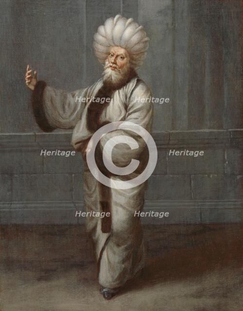 The Kazasker, Judge, c.1727-c.1730. Creator: Jean Baptiste Vanmour.