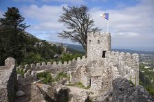 The keep of the Castelo dos Mouros, Sintra, Portugal, 2009. Artist: Samuel Magal