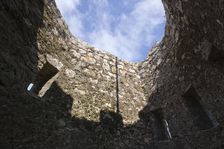 The keep of the Castelo dos Mouros, Sintra, Portugal, 2009. Artist: Samuel Magal