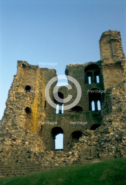The keep, Scarborough Castle, North Yorkshire, 1989. Artist: Unknown