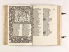 The Kelmscott Chaucer - The Works of Geoffrey Chaucer Now Newly Imprinted, 1896. Creator: Sir Edward Coley Burne-Jones