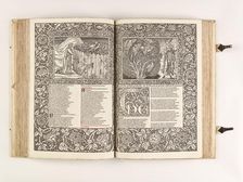 The Kelmscott Chaucer - The Works of Geoffrey Chaucer Now Newly Imprinted, 1896. Creator: Sir Edward Coley Burne-Jones