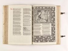 The Kelmscott Chaucer - The Works of Geoffrey Chaucer Now Newly Imprinted, 1896. Creator: Sir Edward Coley Burne-Jones