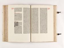 The Kelmscott Chaucer - The Works of Geoffrey Chaucer Now Newly Imprinted, 1896. Creator: Sir Edward Coley Burne-Jones