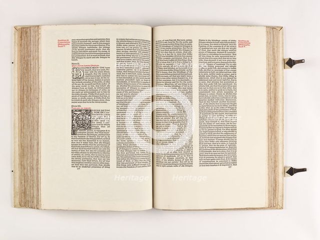 The Kelmscott Chaucer - The Works of Geoffrey Chaucer Now Newly Imprinted, 1896. Creator: Sir Edward Coley Burne-Jones.