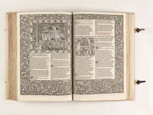 The Kelmscott Chaucer - The Works of Geoffrey Chaucer Now Newly Imprinted, 1896. Creator: Sir Edward Coley Burne-Jones