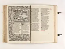 The Kelmscott Chaucer - The Works of Geoffrey Chaucer Now Newly Imprinted, 1896. Creator: Sir Edward Coley Burne-Jones