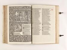The Kelmscott Chaucer - The Works of Geoffrey Chaucer Now Newly Imprinted, 1896. Creator: Sir Edward Coley Burne-Jones