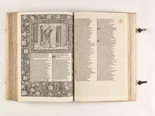The Kelmscott Chaucer - The Works of Geoffrey Chaucer Now Newly Imprinted, 1896. Creator: Sir Edward Coley Burne-Jones