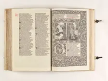 The Kelmscott Chaucer - The Works of Geoffrey Chaucer Now Newly Imprinted, 1896. Creator: Sir Edward Coley Burne-Jones